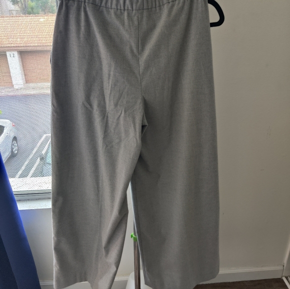 Banana republic grey wide leg pants - Picture 2 of 5